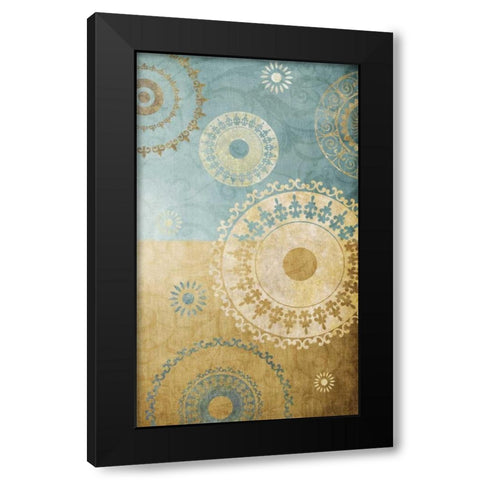 Botanical Changes I Black Modern Wood Framed Art Print with Double Matting by Marcon, Michael