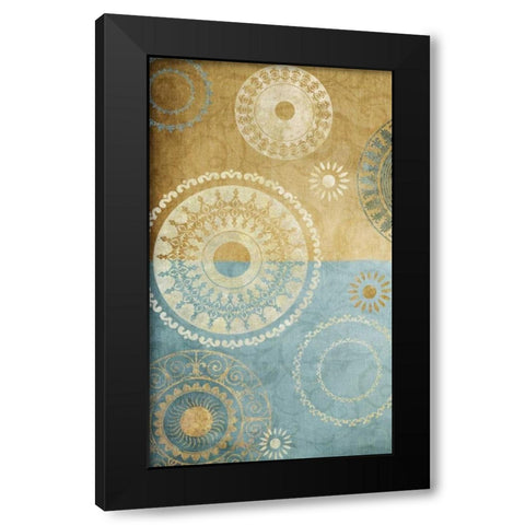 Botanical Changes II Black Modern Wood Framed Art Print by Marcon, Michael