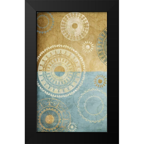 Botanical Changes II Black Modern Wood Framed Art Print by Marcon, Michael
