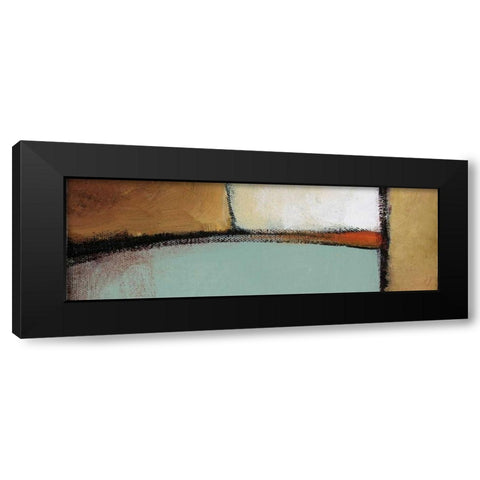 Golden Insight Panel II Black Modern Wood Framed Art Print by Loreth, Lanie
