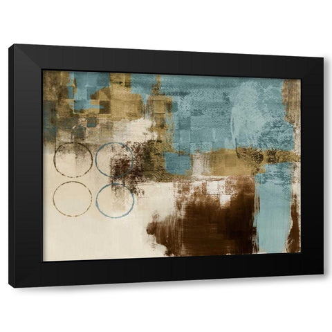 Wonder I Black Modern Wood Framed Art Print by Loreth, Lanie
