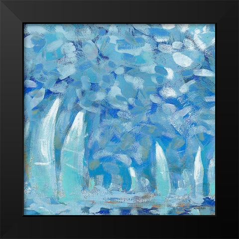 By the Pier I Black Modern Wood Framed Art Print by Kingsley