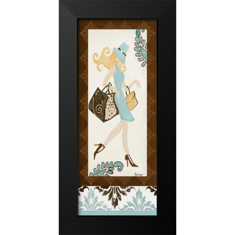 Trendsetter I Black Modern Wood Framed Art Print by Ritter, Gina