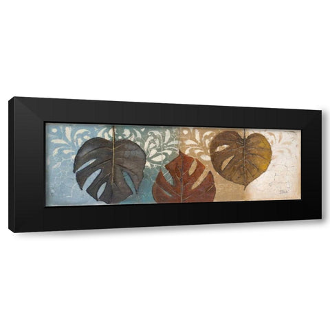 Balazo Trio II Black Modern Wood Framed Art Print with Double Matting by Pinto, Patricia