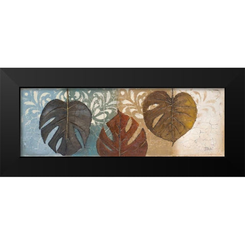 Balazo Trio II Black Modern Wood Framed Art Print by Pinto, Patricia