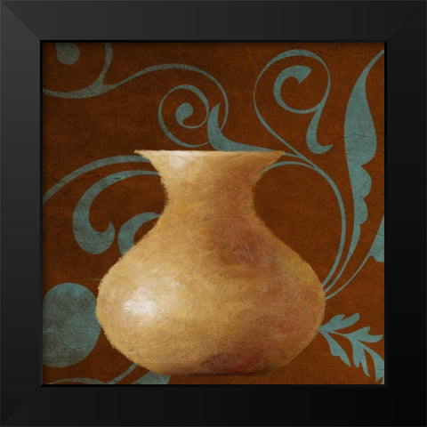 Roma Vessel III Black Modern Wood Framed Art Print by Loreth, Lanie