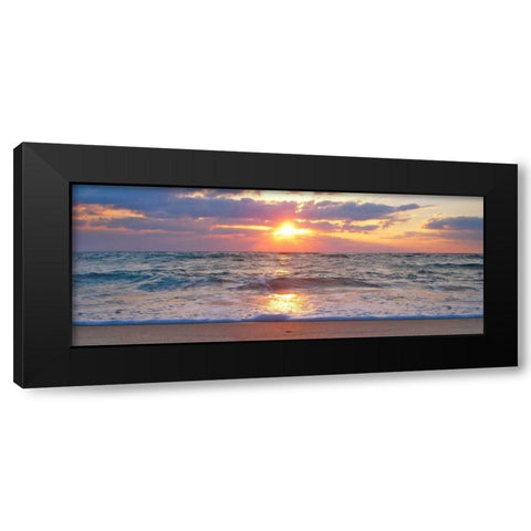 La Isla Bonita I Black Modern Wood Framed Art Print with Double Matting by Rodriguez, Jairo