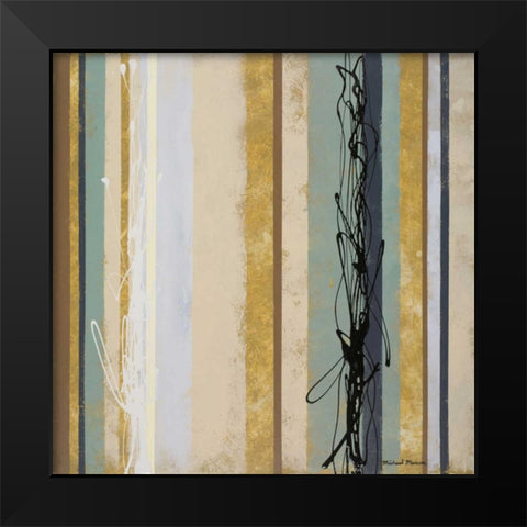 Breaking Loose III Black Modern Wood Framed Art Print by Marcon, Michael