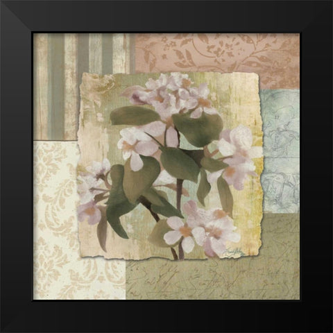 Botanical Blossom Black Modern Wood Framed Art Print by Medley, Elizabeth