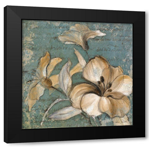 Whisper of Light I Black Modern Wood Framed Art Print by Loreth, Lanie