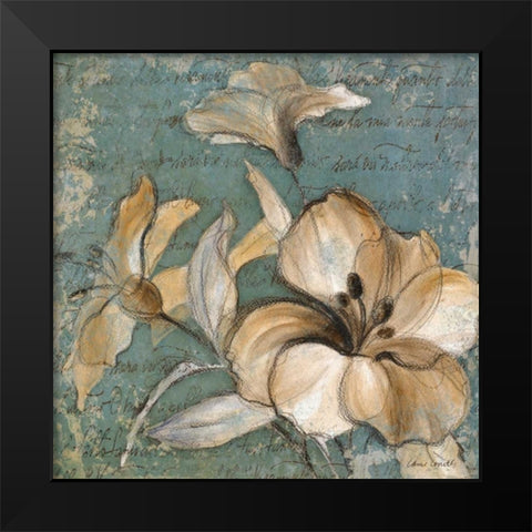 Whisper of Light I Black Modern Wood Framed Art Print by Loreth, Lanie