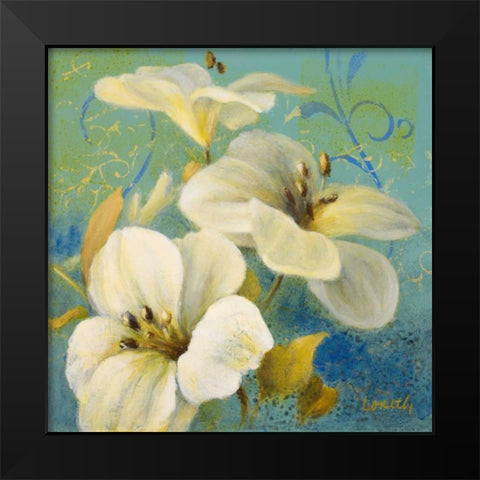 Bahama Breeze II Black Modern Wood Framed Art Print by Loreth, Lanie