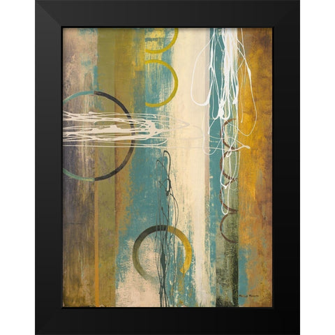 Earthbound I Black Modern Wood Framed Art Print by Marcon, Michael