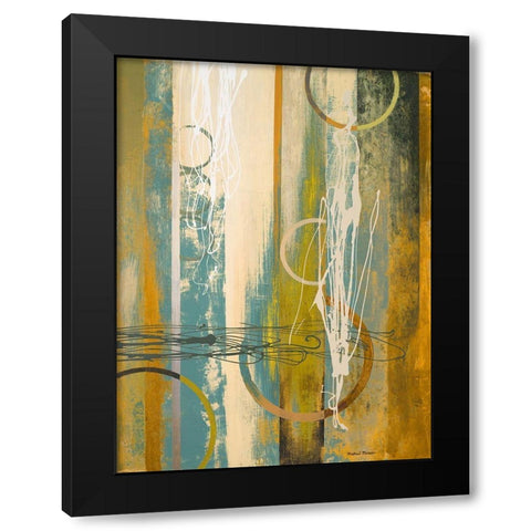 Earthbound II Black Modern Wood Framed Art Print by Marcon, Michael