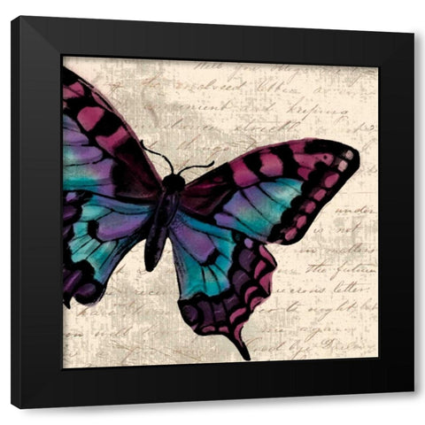 Jewel Dreams II Black Modern Wood Framed Art Print with Double Matting by Medley, Elizabeth