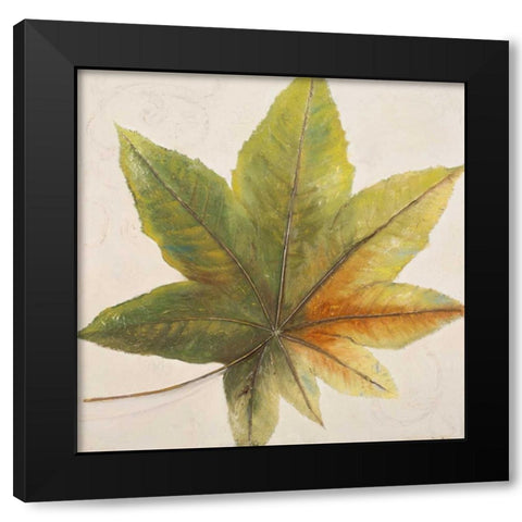 Simple and Beauty I Black Modern Wood Framed Art Print with Double Matting by Pinto, Patricia