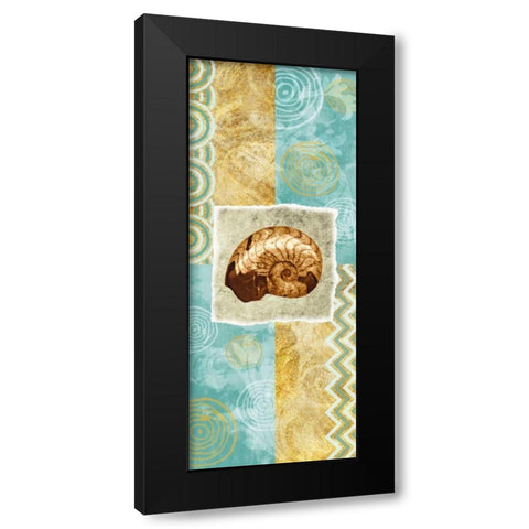 Tropic Sensation I Black Modern Wood Framed Art Print by Marcon, Michael