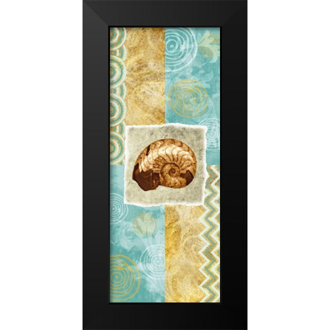 Tropic Sensation I Black Modern Wood Framed Art Print by Marcon, Michael