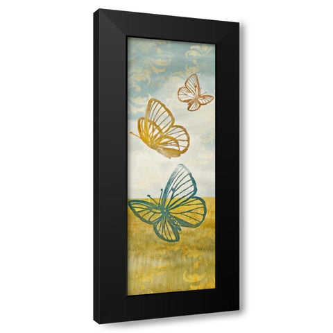 Fluttering Field I Black Modern Wood Framed Art Print by Loreth, Lanie