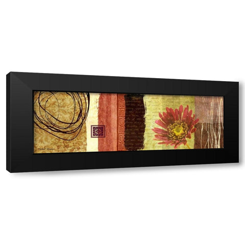 Delightful I Black Modern Wood Framed Art Print by Marcon, Michael
