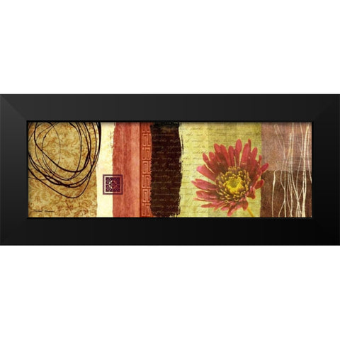 Delightful I Black Modern Wood Framed Art Print by Marcon, Michael