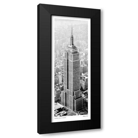 Empire State of Mind Black Modern Wood Framed Art Print by Lake, Shelley