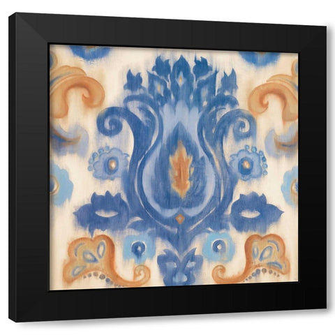 Transitions with Border I Black Modern Wood Framed Art Print with Double Matting by Pinto, Patricia