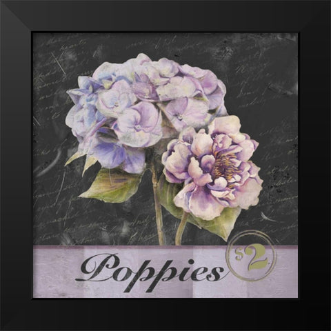 Flower Shop I Black Modern Wood Framed Art Print by Pinto, Patricia