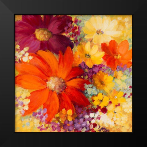 Love and Light II Black Modern Wood Framed Art Print by Loreth, Lanie