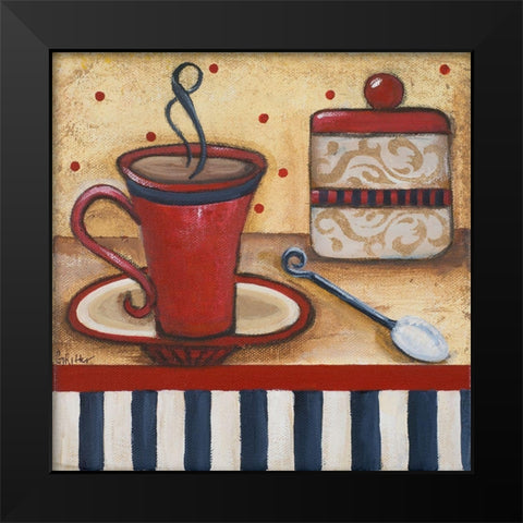 Grannys Kitchen I Black Modern Wood Framed Art Print by Ritter, Gina