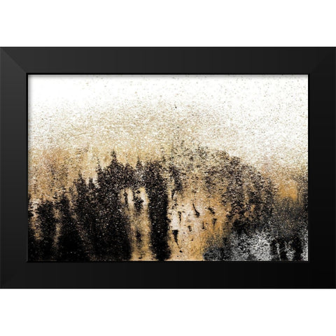 Starry Night Black Modern Wood Framed Art Print by Gonzalez, Roberto