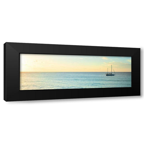 Bimini Horizon II Black Modern Wood Framed Art Print by Bryant, Susan