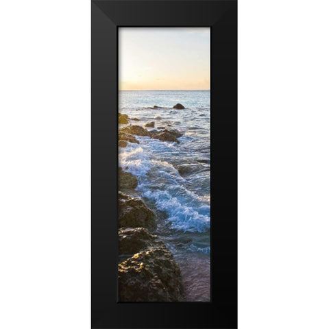 Bimini Coastline I Black Modern Wood Framed Art Print by Bryant, Susan