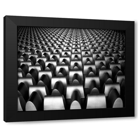 Industrial I Black Modern Wood Framed Art Print by Rodriguez, Jairo