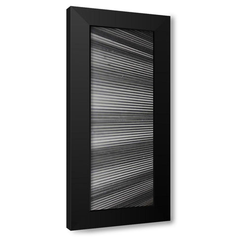 Threads II Black Modern Wood Framed Art Print with Double Matting by Rodriguez, Jairo