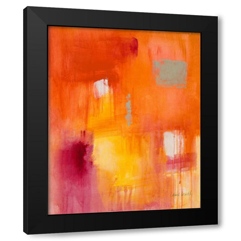 Summer Song II Black Modern Wood Framed Art Print by Loreth, Lanie