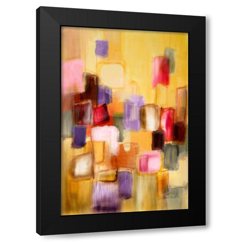 Sonata II Black Modern Wood Framed Art Print by Loreth, Lanie