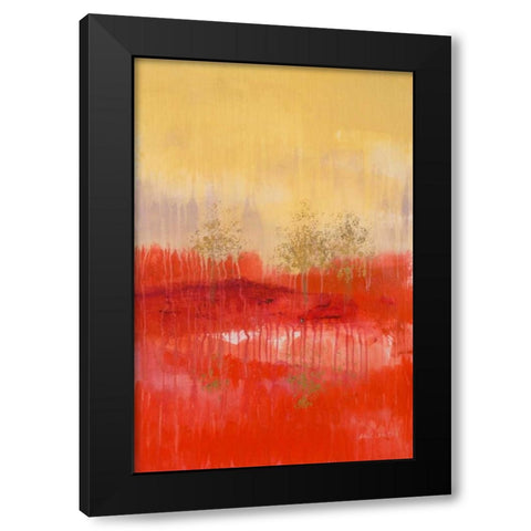 Through the Trees I Black Modern Wood Framed Art Print by Loreth, Lanie
