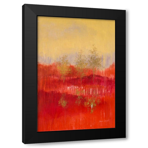 Through the Trees II Black Modern Wood Framed Art Print with Double Matting by Loreth, Lanie