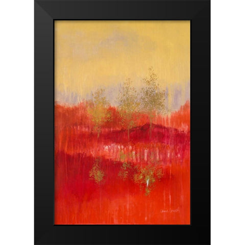 Through the Trees II Black Modern Wood Framed Art Print by Loreth, Lanie