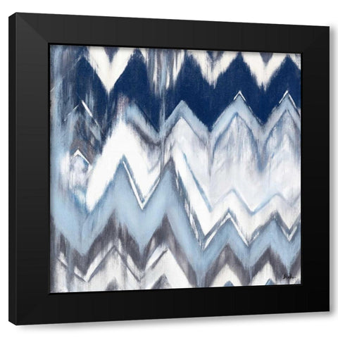 Indigo New Mexico I Black Modern Wood Framed Art Print with Double Matting by Pinto, Patricia