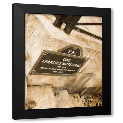 French Street II Black Modern Wood Framed Art Print by Navas, Emily