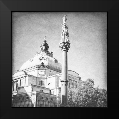 London Sights IV Black Modern Wood Framed Art Print by Navas, Emily