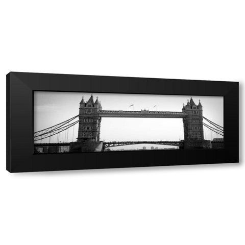 London Bridge Black Modern Wood Framed Art Print by Navas, Emily