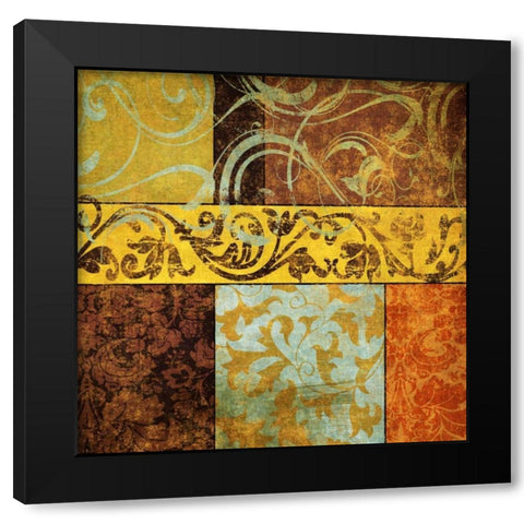 Harmonic Melody II Black Modern Wood Framed Art Print by Medley, Elizabeth