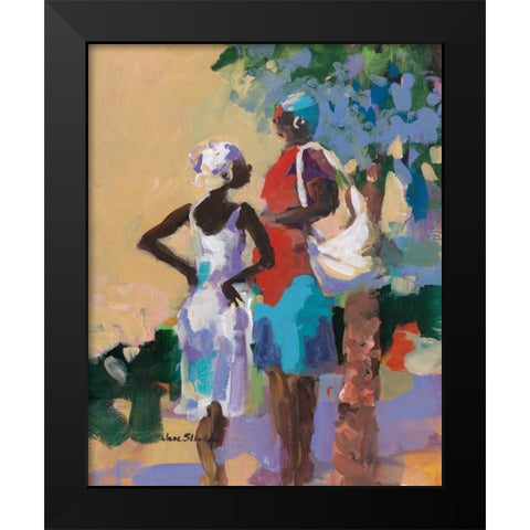 Saturday Morning I Black Modern Wood Framed Art Print by Slivka, Jane