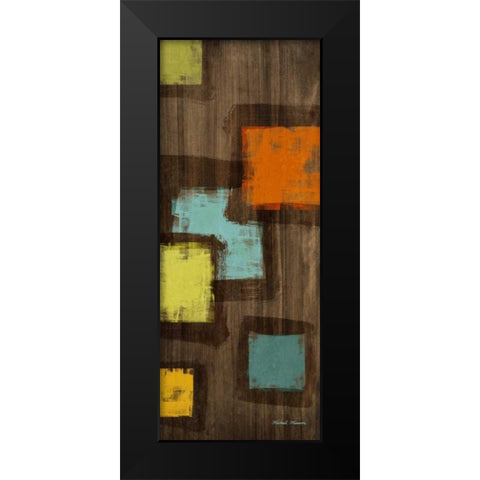 Juna II Black Modern Wood Framed Art Print by Marcon, Michael