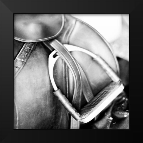 Derby Square II Black Modern Wood Framed Art Print by Bryant, Susan