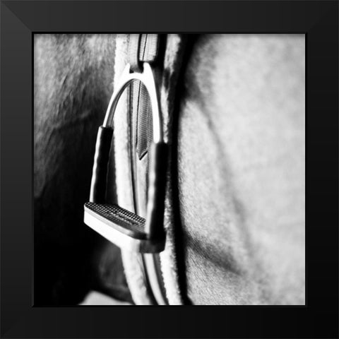 In the Stable II Black Modern Wood Framed Art Print by Bryant, Susan