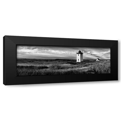 Long Point Black Modern Wood Framed Art Print by Lake, Shelley